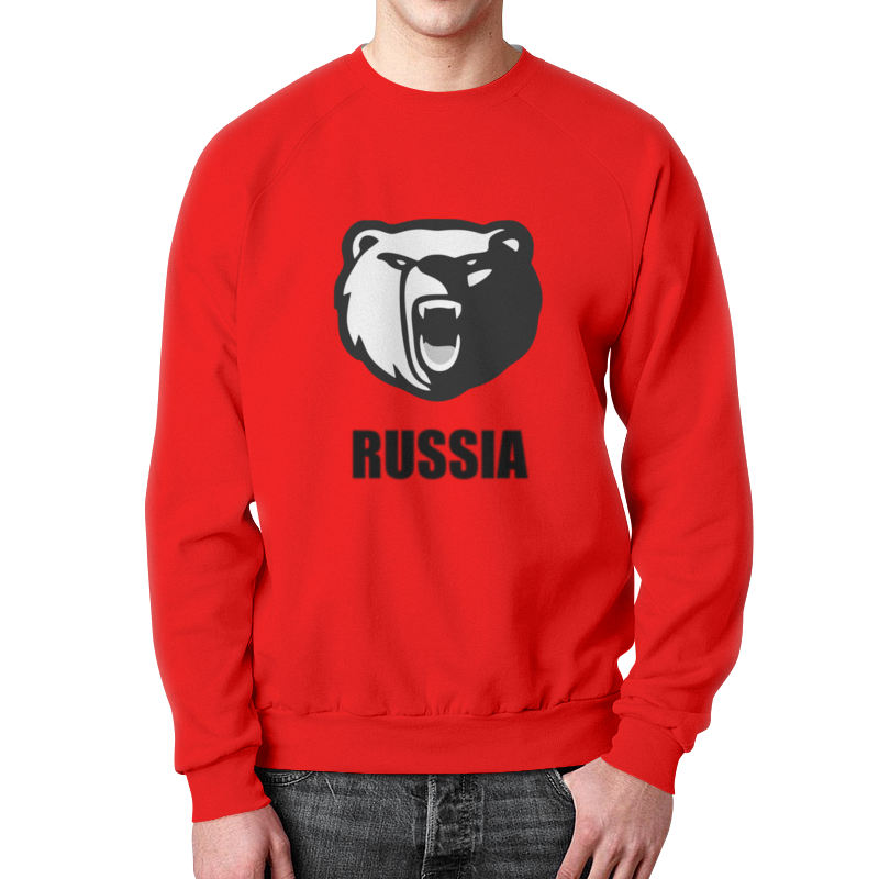 Printio Свитшот мужской с полной запечаткой Russia printio свитшот мужской с полной запечаткой россия russia