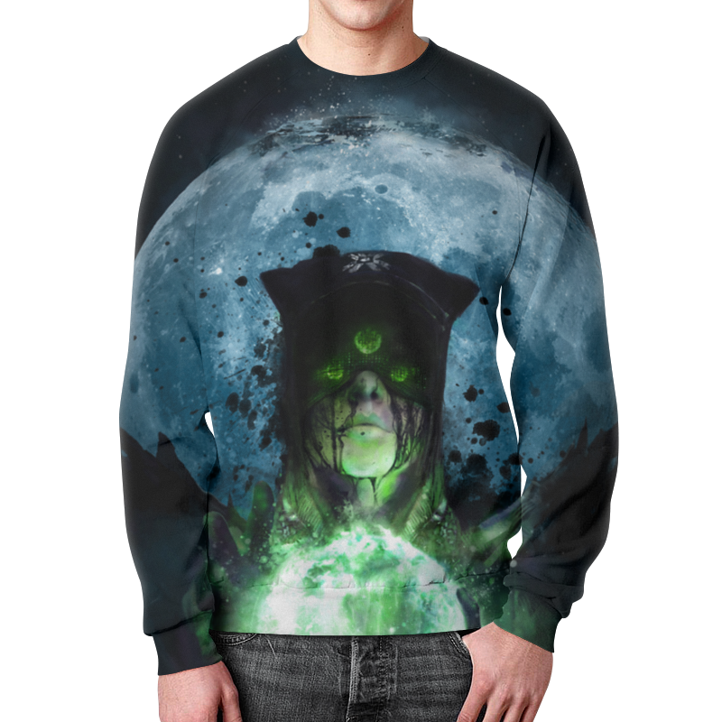 Printio Свитшот мужской с полной запечаткой Колдунья