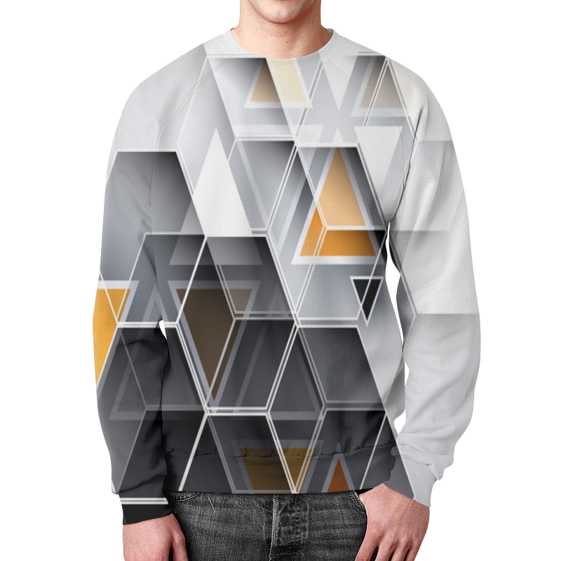 Printio Свитшот мужской с полной запечаткой Без названия