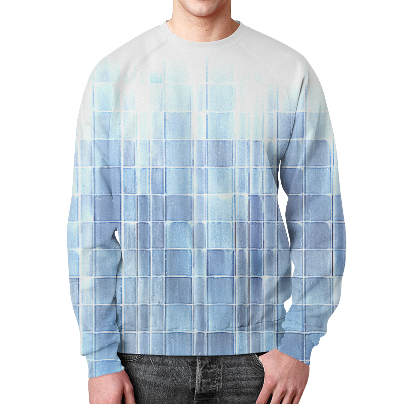 Printio Свитшот мужской с полной запечаткой Ледяной.