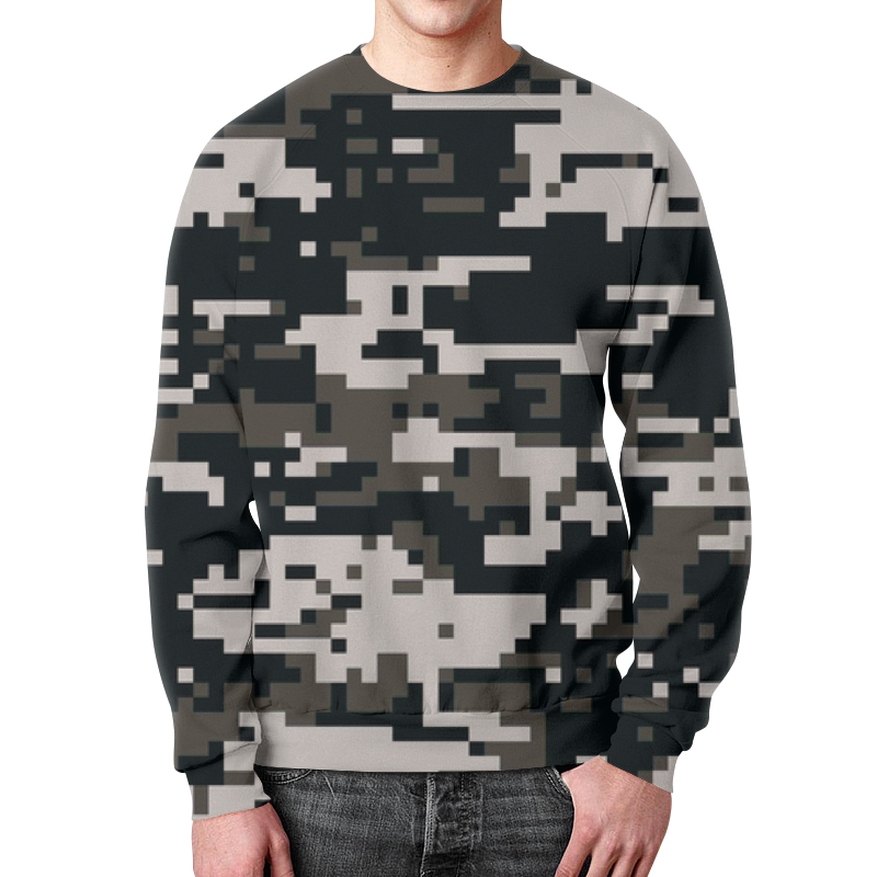Printio Свитшот мужской с полной запечаткой Urban camouflage printio футболка с полной запечаткой женская urban camouflage