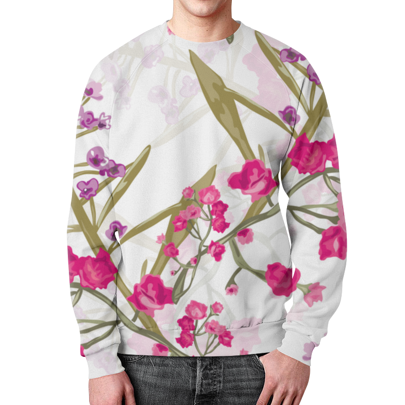 Printio Свитшот мужской с полной запечаткой Природа