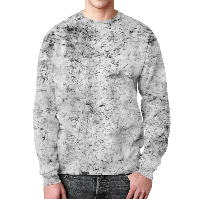 Printio Свитшот мужской с полной запечаткой Мраморный узор