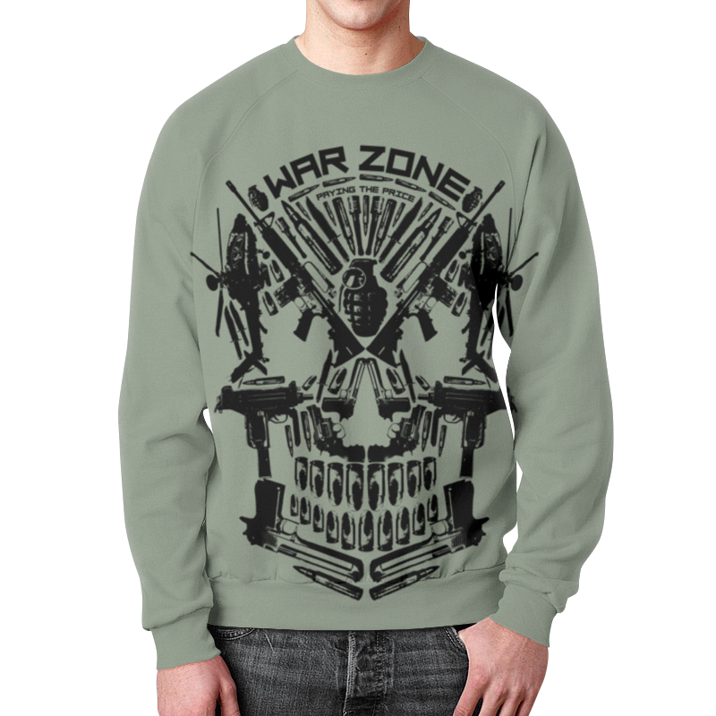 Printio Свитшот мужской с полной запечаткой War zone printio свитшот мужской с полной запечаткой zombie zone