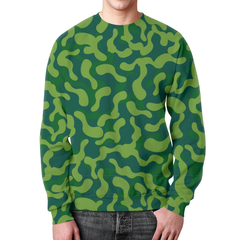 Printio Свитшот мужской с полной запечаткой Воитель printio рубашка поло с полной запечаткой камуфляж зеленый