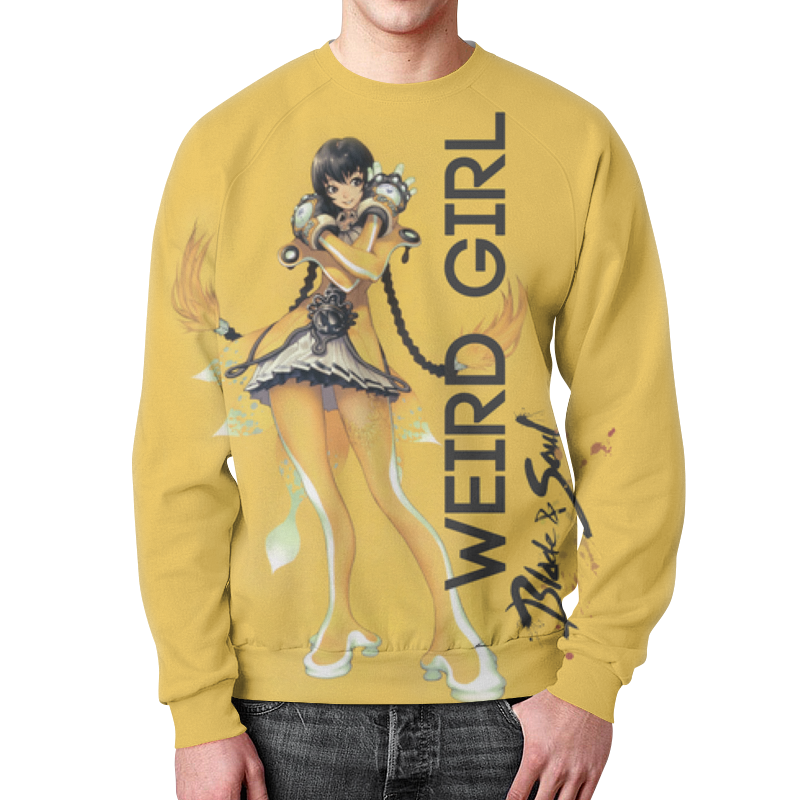 Printio Свитшот мужской с полной запечаткой Blade & soul series