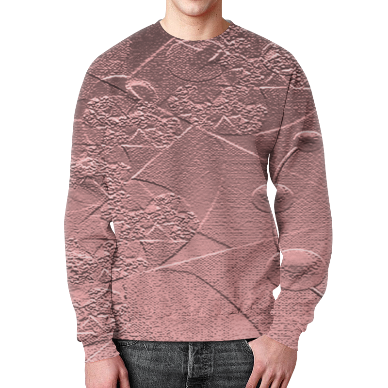 Printio Свитшот мужской с полной запечаткой Абстракция