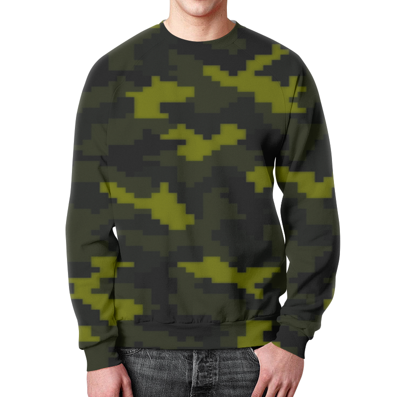 Printio Свитшот мужской с полной запечаткой Night camouflage printio футболка с полной запечаткой мужская night camouflage