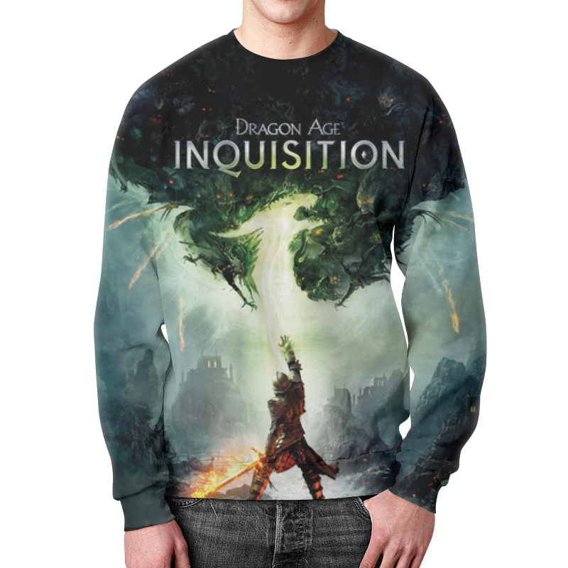 Printio Свитшот мужской с полной запечаткой Dragon age inquisition printio футболка с полной запечаткой мужская dragon age inquisition