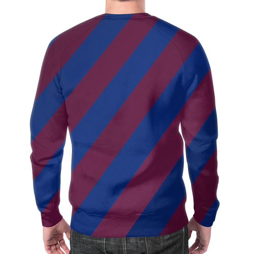 Заказать свитшот в Москве. Свитшот мужской с полной запечаткой Lionel  Messi от T-shirt print  - готовые дизайны и нанесение принтов.