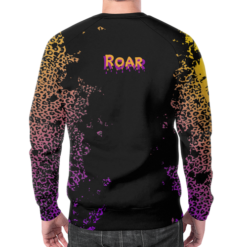 Заказать свитшот в Москве. Свитшот мужской с полной запечаткой Tiger Roar от Plekhan.T - готовые дизайны и нанесение принтов.