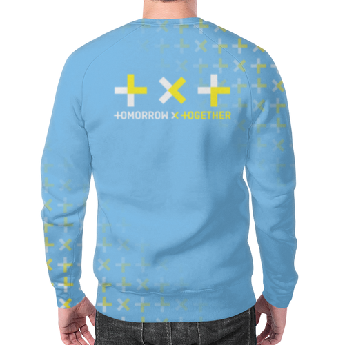Заказать свитшот в Москве. Свитшот мужской с полной запечаткой TXT / Tomorrow X Together  от geekbox - готовые дизайны и нанесение принтов.
