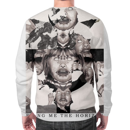 Заказать свитшот в Москве. Свитшот мужской с полной запечаткой Bring Me The Horizon Crooked Young от inPrintio - готовые дизайны и нанесение принтов.