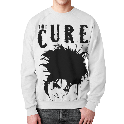 Заказать свитшот в Москве. Свитшот мужской с полной запечаткой The Cure от geekbox - готовые дизайны и нанесение принтов.