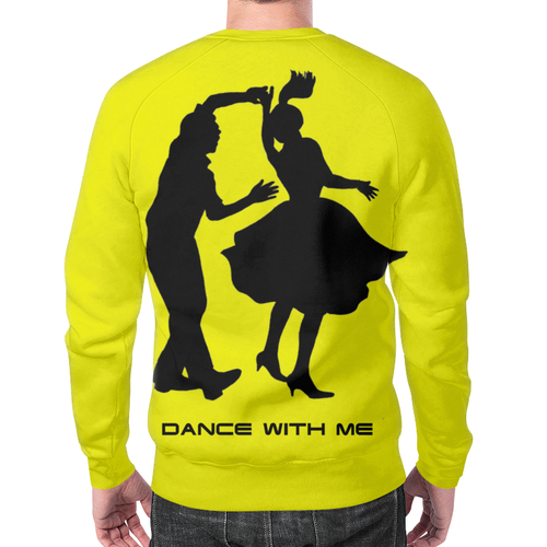 Заказать свитшот в Москве. Свитшот мужской с полной запечаткой Dance With Me от Vladec11 - готовые дизайны и нанесение принтов.
