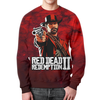 Заказать свитшот в Москве. Свитшот мужской с полной запечаткой Red Dead Redemption 2 от balden - готовые дизайны и нанесение принтов.