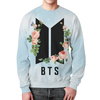 Заказать свитшот в Москве. Свитшот мужской с полной запечаткой BTS (k-pop)  от geekbox - готовые дизайны и нанесение принтов.