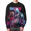 Заказать свитшот в Москве. Свитшот мужской с полной запечаткой FORTNITE от geekbox - готовые дизайны и нанесение принтов.