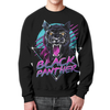 Заказать свитшот в Москве. Свитшот мужской с полной запечаткой Black Panther от T-shirt print  - готовые дизайны и нанесение принтов.