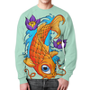 Заказать свитшот в Москве. Свитшот мужской с полной запечаткой Fish Art от Leichenwagen - готовые дизайны и нанесение принтов.