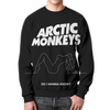 Заказать свитшот в Москве. Свитшот мужской с полной запечаткой Arctic Monkeys от geekbox - готовые дизайны и нанесение принтов.