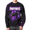 Заказать свитшот в Москве. Свитшот мужской с полной запечаткой FORTNITE от geekbox - готовые дизайны и нанесение принтов.
