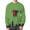 Заказать свитшот в Москве. Свитшот мужской с полной запечаткой Chicago Bulls от Виктор Гришин - готовые дизайны и нанесение принтов.