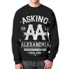 Заказать свитшот в Москве. Свитшот мужской с полной запечаткой Asking Alexandria от geekbox - готовые дизайны и нанесение принтов.