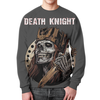Заказать свитшот в Москве. Свитшот мужской с полной запечаткой Death Knight от Leichenwagen - готовые дизайны и нанесение принтов.