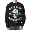 Заказать свитшот в Москве. Свитшот мужской с полной запечаткой Black Rebel Motorcycle Club от geekbox - готовые дизайны и нанесение принтов.