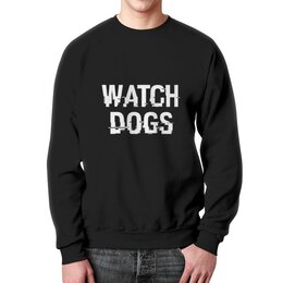 Заказать свитшот в Москве. Свитшот мужской с полной запечаткой Watch Dogs Legion от THE_NISE  - готовые дизайны и нанесение принтов.