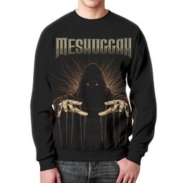 Заказать свитшот в Москве. Свитшот мужской с полной запечаткой Meshuggah от geekbox - готовые дизайны и нанесение принтов.