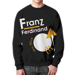 Заказать свитшот в Москве. Свитшот мужской с полной запечаткой Franz Ferdinand от geekbox - готовые дизайны и нанесение принтов.