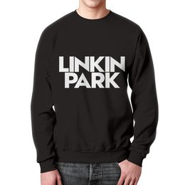Заказать свитшот в Москве. Свитшот мужской с полной запечаткой Linkin park от THE_NISE  - готовые дизайны и нанесение принтов.