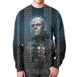 Заказать свитшот в Москве. Свитшот мужской с полной запечаткой Hellraiser Design от balden - готовые дизайны и нанесение принтов.