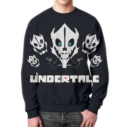 Заказать свитшот в Москве. Свитшот мужской с полной запечаткой Undertale от T-shirt print  - готовые дизайны и нанесение принтов.