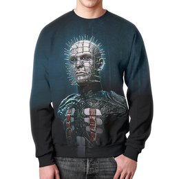 Заказать свитшот в Москве. Свитшот мужской с полной запечаткой Hellraiser Design от balden - готовые дизайны и нанесение принтов.