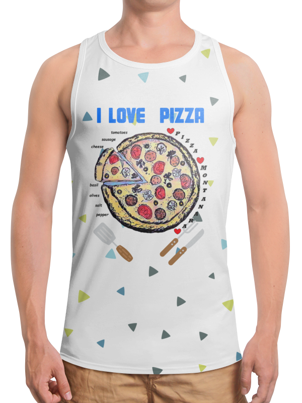 Printio Борцовка с полной запечаткой Пицца printio футболка с полной запечаткой женская пицца