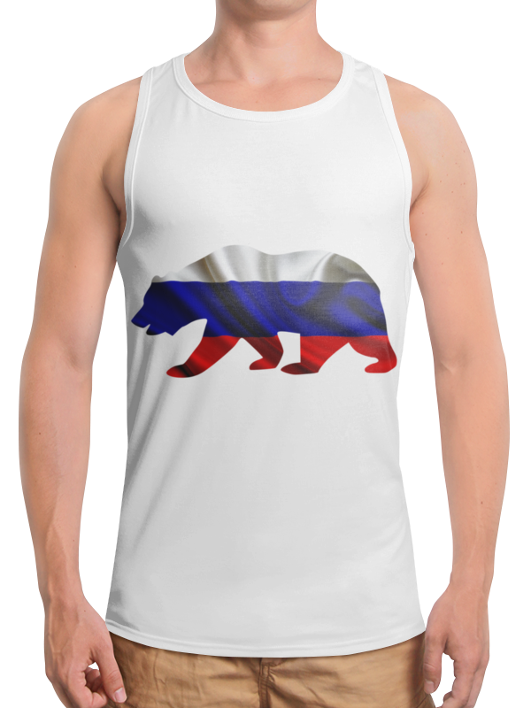 Printio Борцовка с полной запечаткой Русский медведь фартук с полной запечаткой printio русский медведь