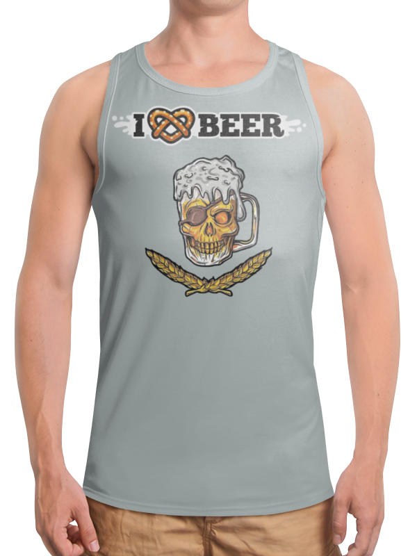 Printio Борцовка с полной запечаткой Я люблю пиво printio футболка с полной запечаткой мужская я люблю пиво