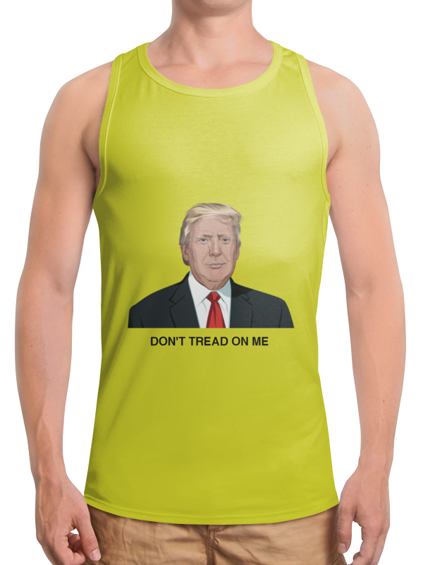 Printio Борцовка с полной запечаткой Trump. dont tread on me. дональд трамп футболка с полной запечаткой женская printio trump dont tread on me дональд трамп