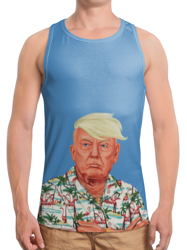 Printio Борцовка с полной запечаткой Дональд трамп printio футболка с полной запечаткой мужская дональд трамп