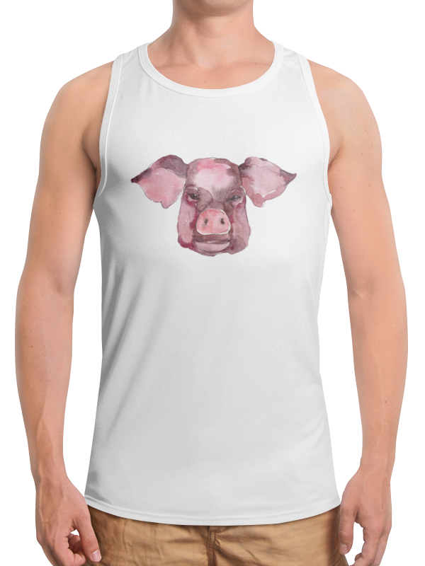 Printio Борцовка с полной запечаткой Свинья printio футболка с полной запечаткой мужская свинья