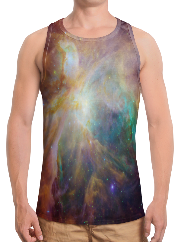 Printio Борцовка с полной запечаткой Космические краски printio футболка с полной запечаткой мужская космические краски
