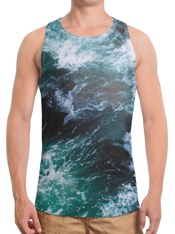 Printio Борцовка с полной запечаткой Бескрайнее море printio футболка с полной запечаткой мужская бескрайнее море