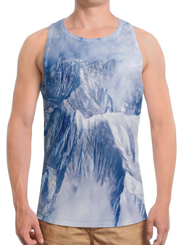 Printio Борцовка с полной запечаткой Снежные горы printio футболка с полной запечаткой для мальчиков снежные горы