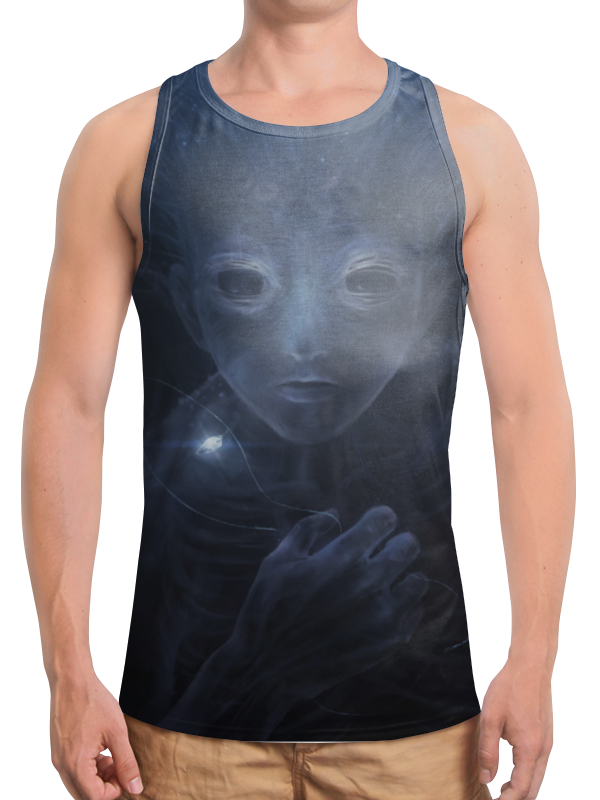 printio футболка с полной запечаткой мужская призрак глубокого моря Printio Борцовка с полной запечаткой Призрак глубокого моря