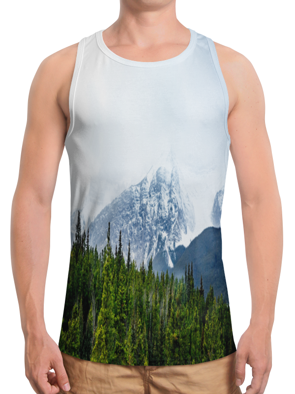 Printio Борцовка с полной запечаткой Ледяная гора printio футболка с полной запечаткой для девочек ледяная гора