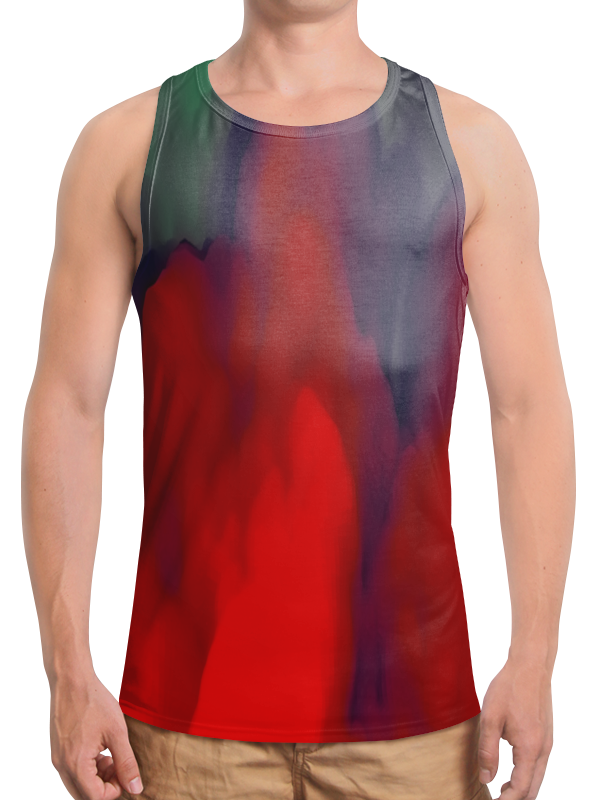 Printio Борцовка с полной запечаткой Абстрактные краски printio футболка с полной запечаткой мужская абстрактные краски
