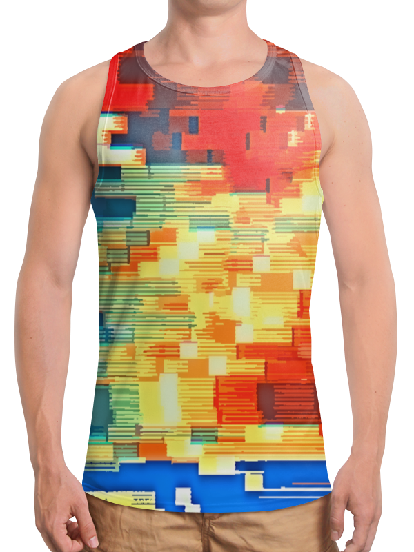 Printio Борцовка с полной запечаткой Pixel color printio футболка с полной запечаткой мужская pixel color